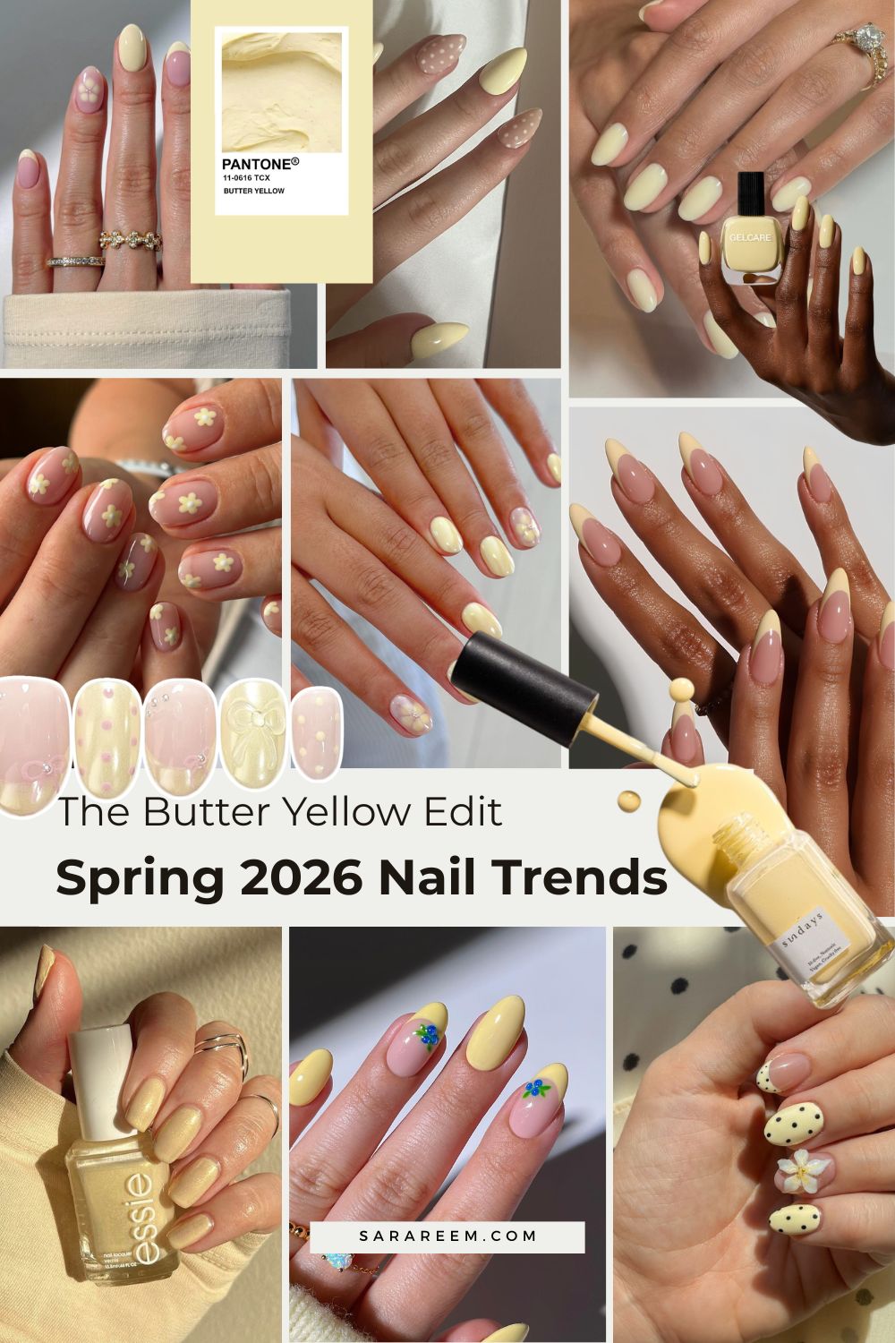 spring 2026 nail trends - The Butter Yellow Edit