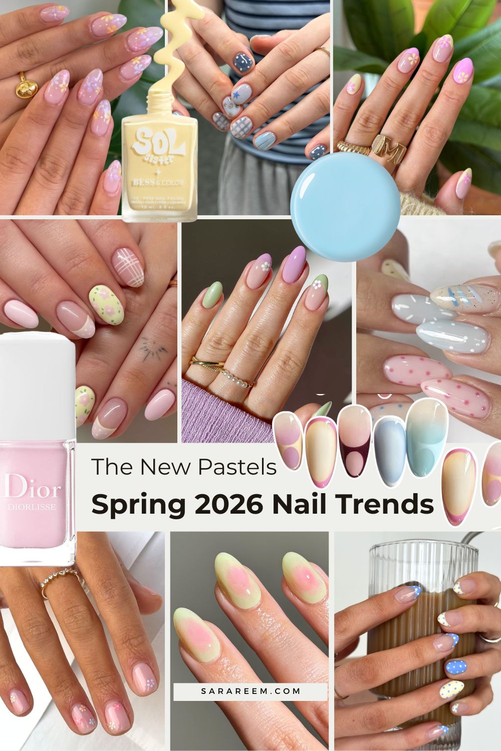 spring 2026 nail trends - The New Pastels
