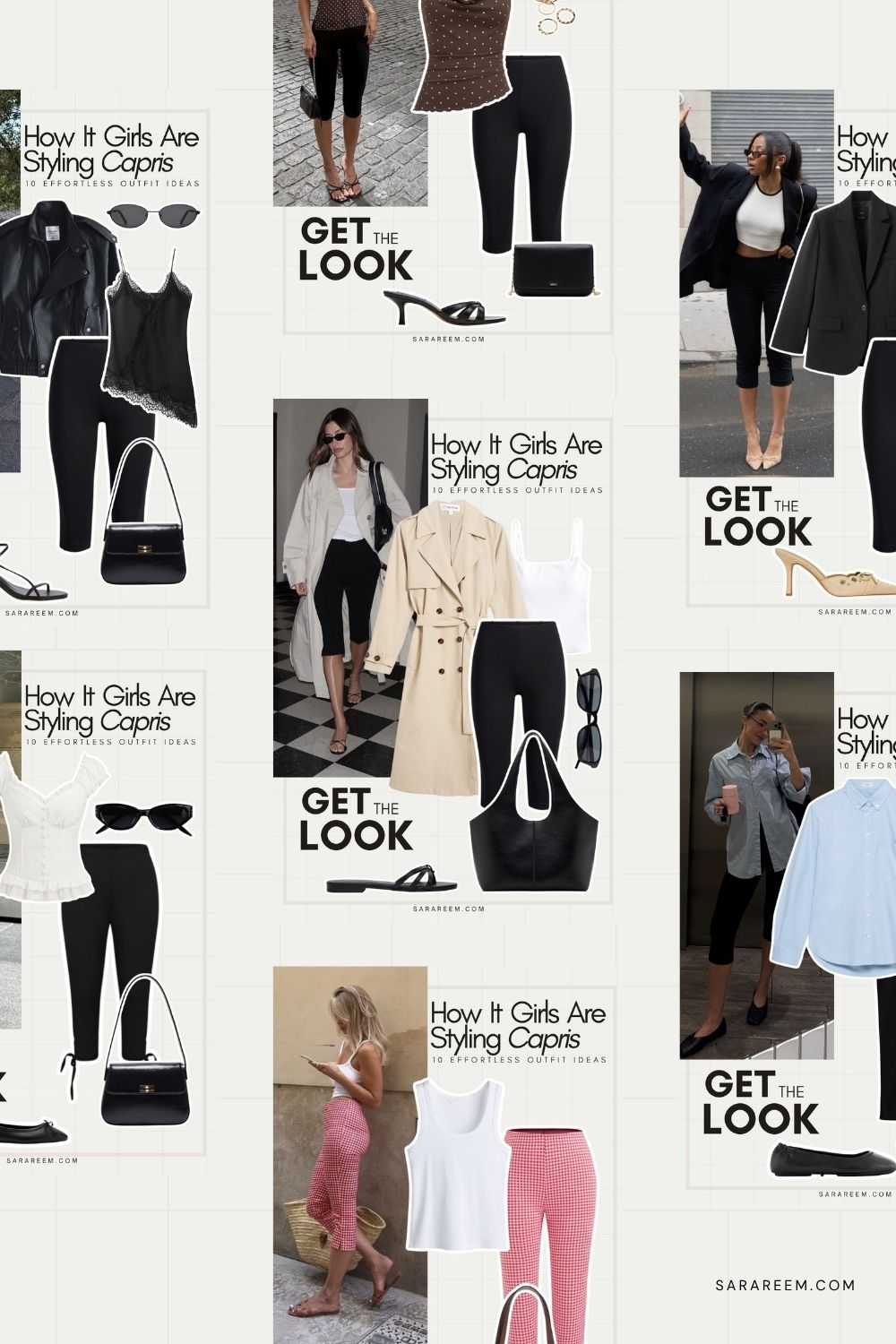 How It Girls Are Styling Capri Pants Right Now: 10 Chic Ways To Wear The Trend