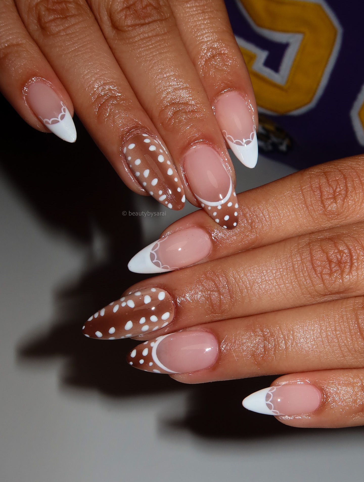 beautybysarai - fawn nails - bambi nail trend beautybysarai - fawn nails - bambi nail trend
