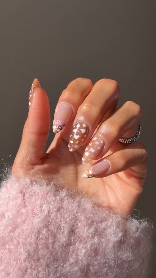 overglowedit - fawn nails - bambi nail trend overglowedit - fawn nails - bambi nail trend