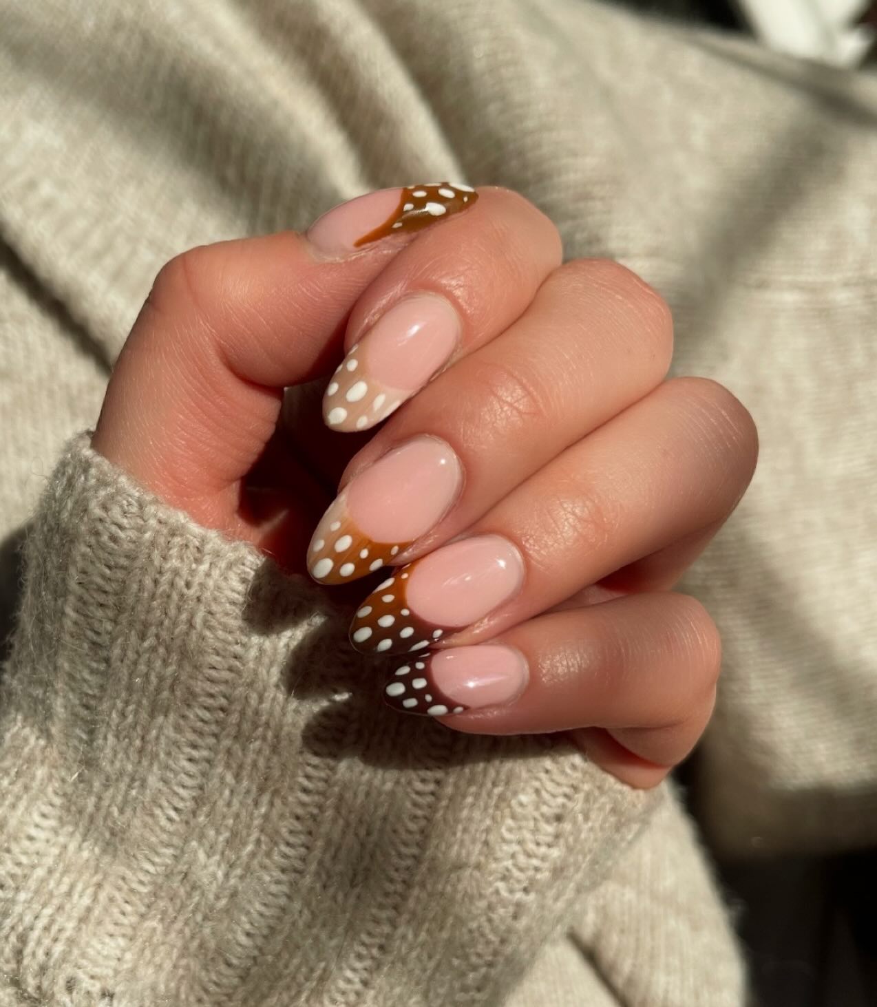 thenicenailsclub - fawn nails - bambi nail trend thenicenailsclub - fawn nails - bambi nail trend
