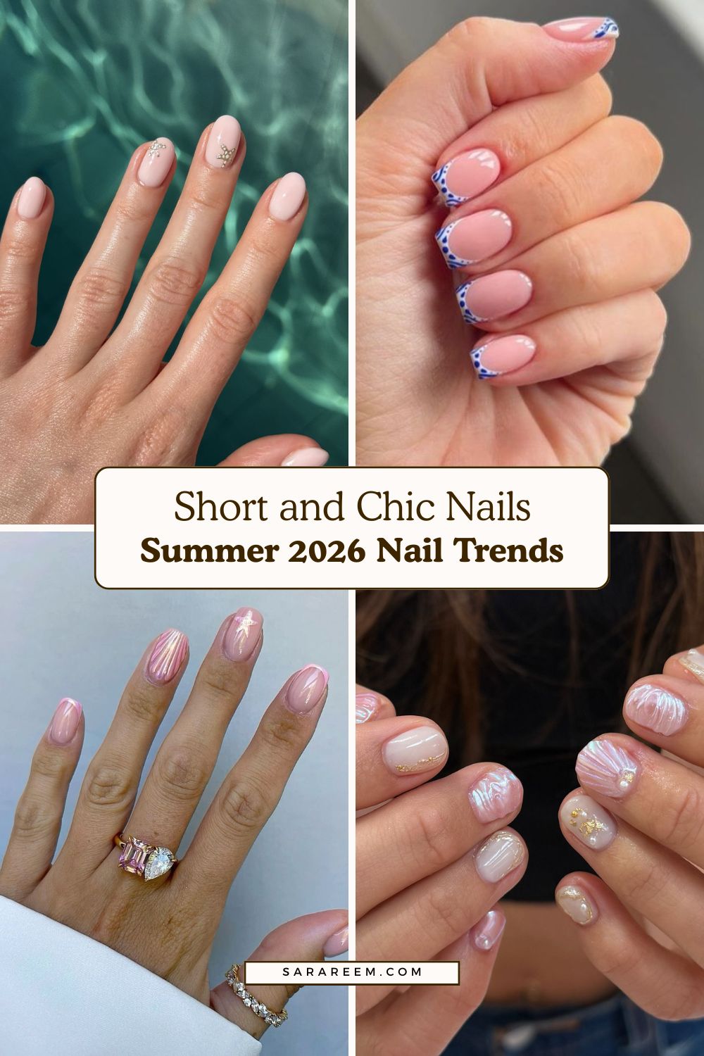 Summer 2026 nail trends - Short and Chic Nails Summer 2026 nail trends - Short and Chic Nails