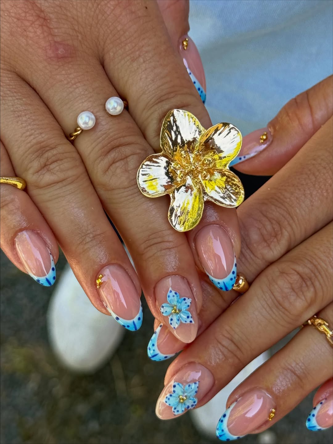 _.j_beauty - summer french tip nails - french tip summer nails - french tip nails - french tip nail ideas