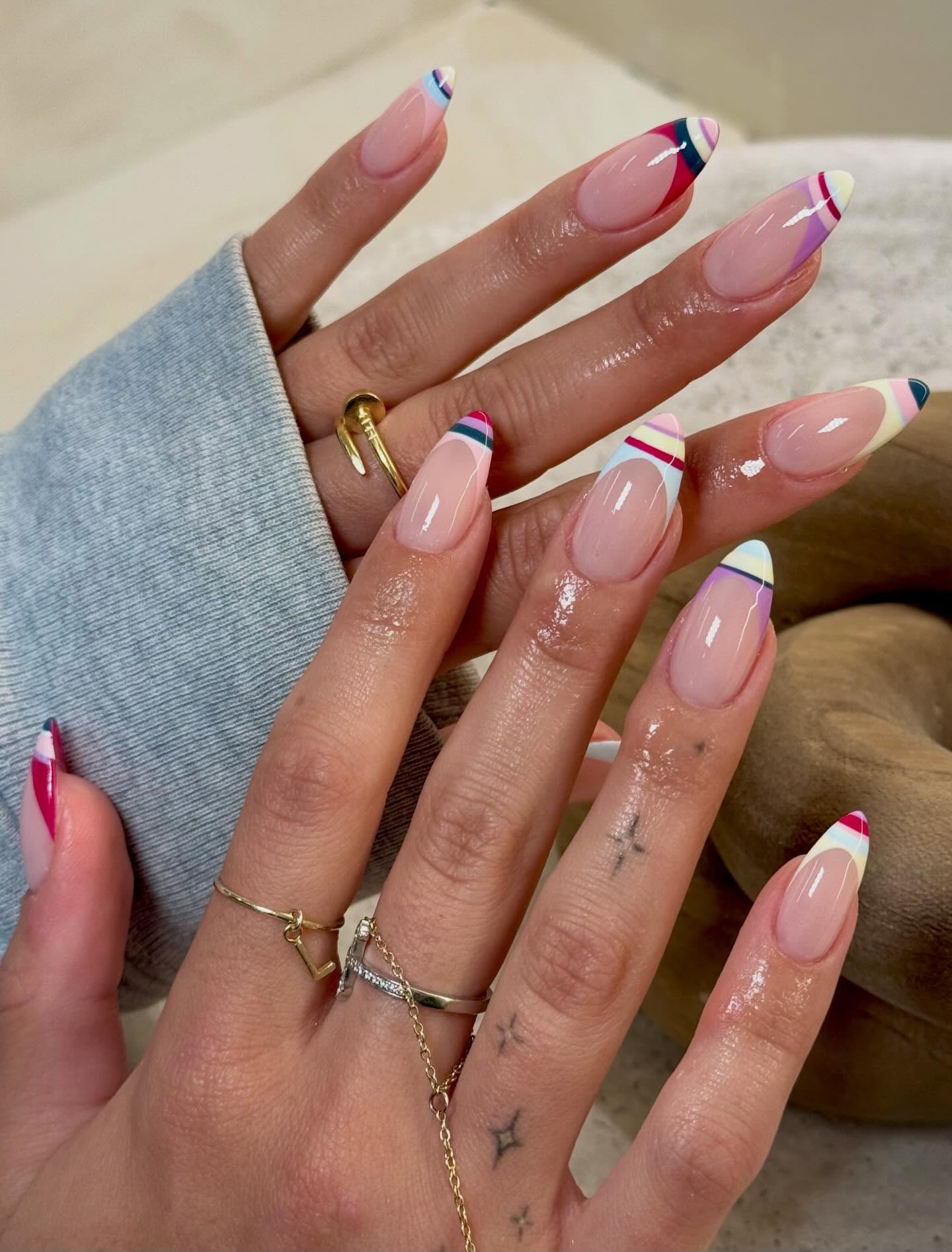 naildripmiami - summer french tip nails - french tip summer nails - french tip nails - french tip nail ideas