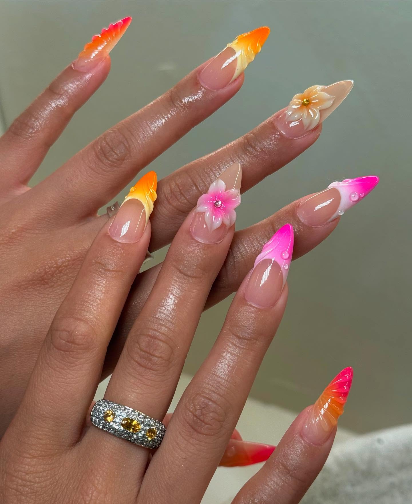 naildripmiami - summer french tip nails - french tip summer nails - french tip nails - french tip nail ideas