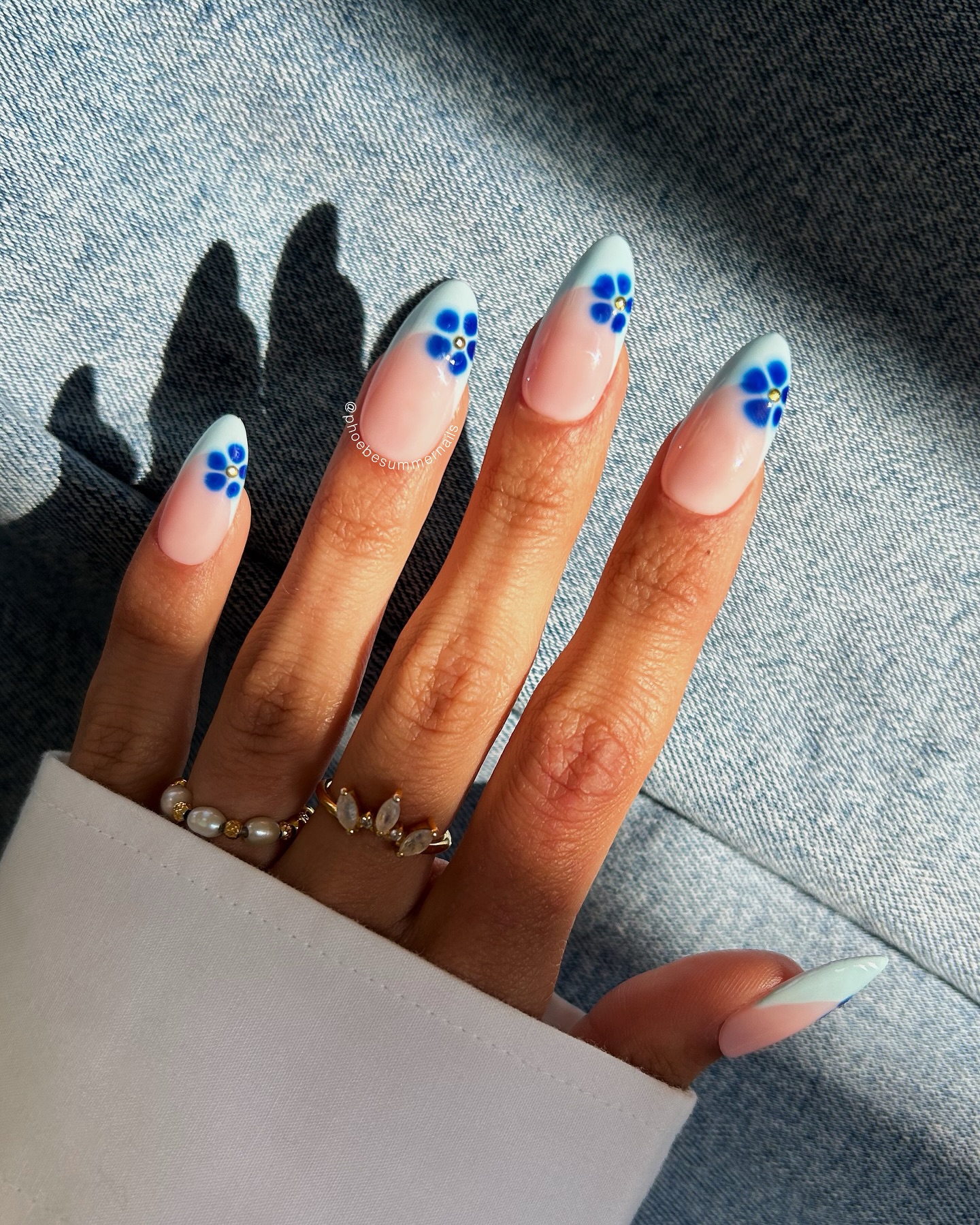phoebesummernails - summer french tip nails - french tip summer nails - french tip nails - french tip nail ideas
