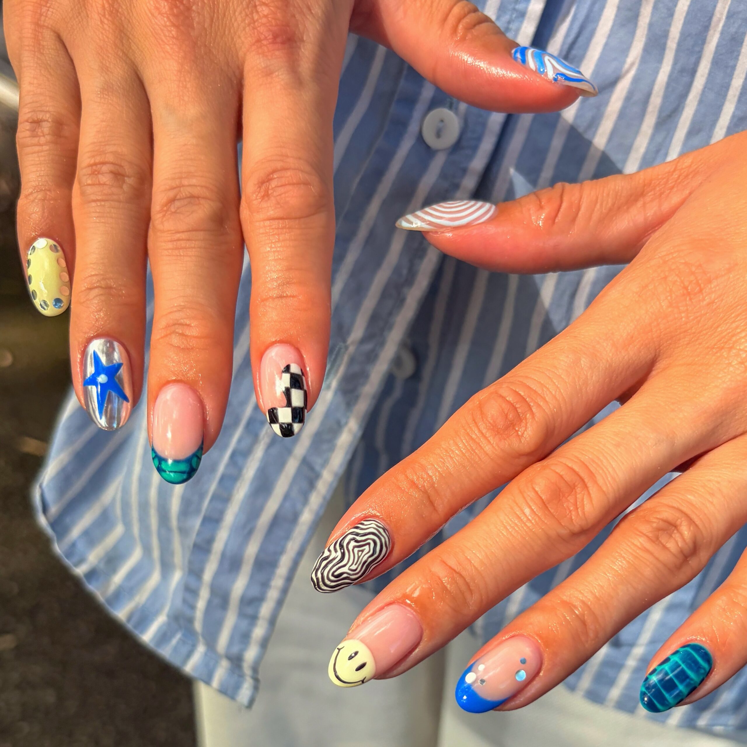 nails.bygeorge - july nails - july nail ideas - july nail designs - summer nails 2026