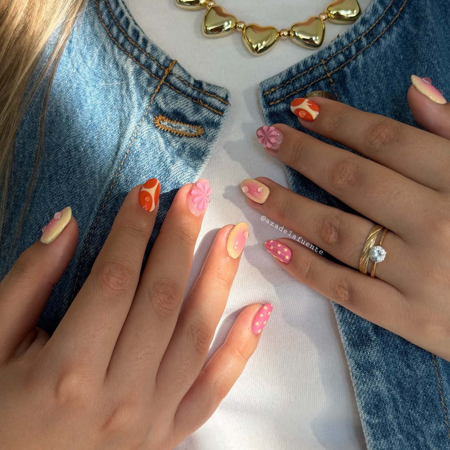 azadelafuente - august nails - august nail ideas - august nail designs - summer nails azadelafuente - august nails - august nail ideas - august nail designs - summer nails