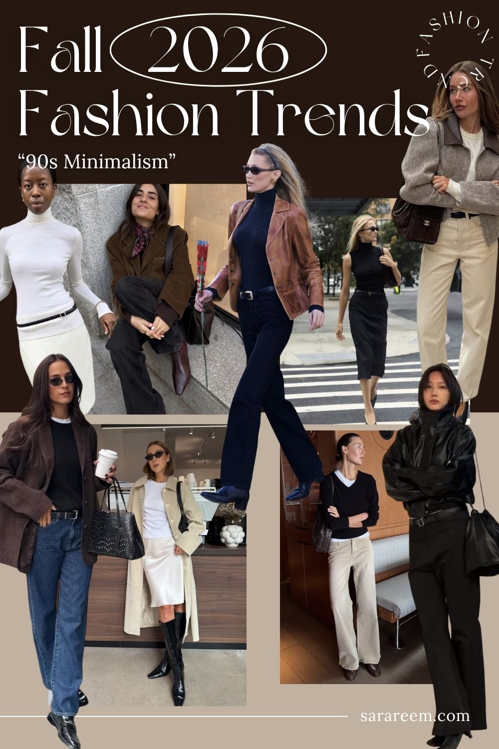 Fall 2026 Fashion Trends - 90s Minimalism