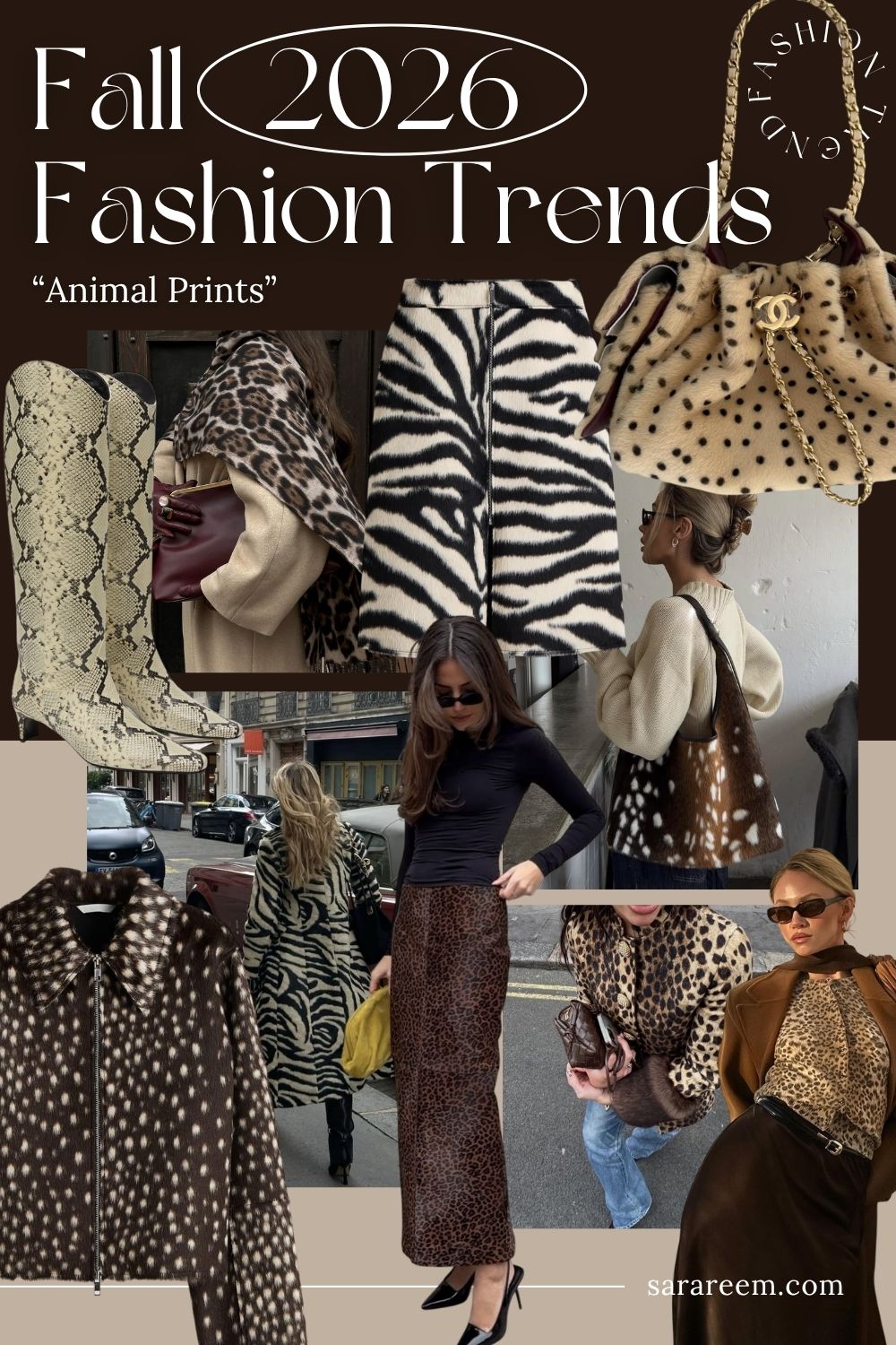 Fall 2026 Fashion Trends - Animal Prints