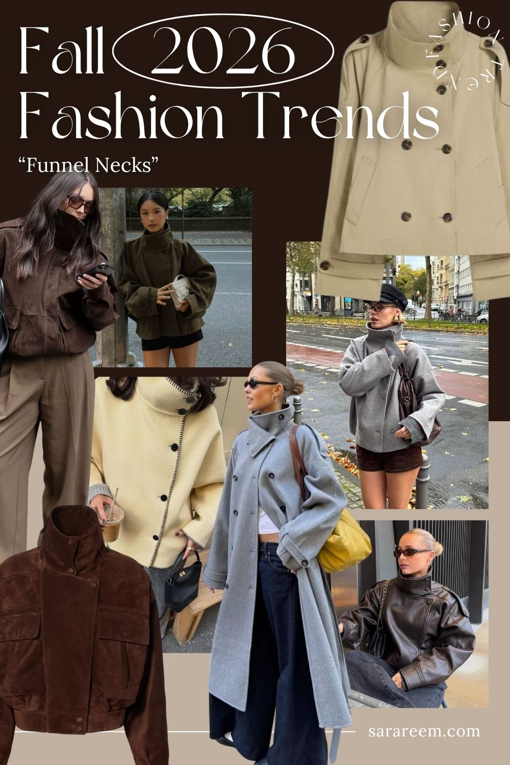 Fall 2026 Fashion Trends - Funnel Necks