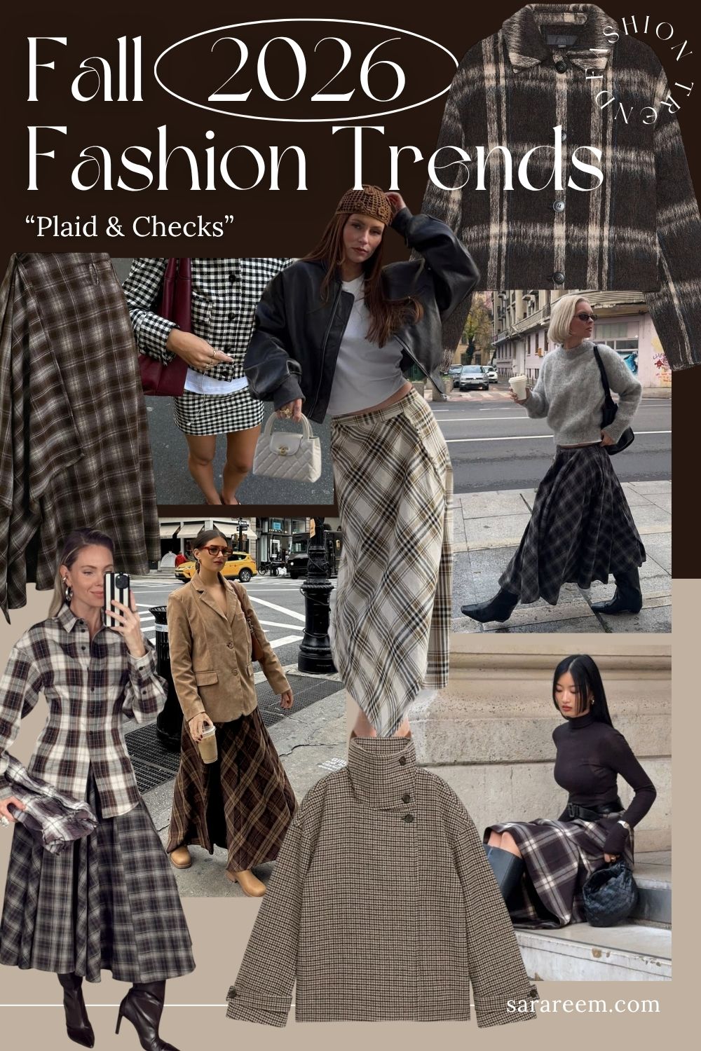 Fall 2026 Fashion Trends - Plaid & Checks