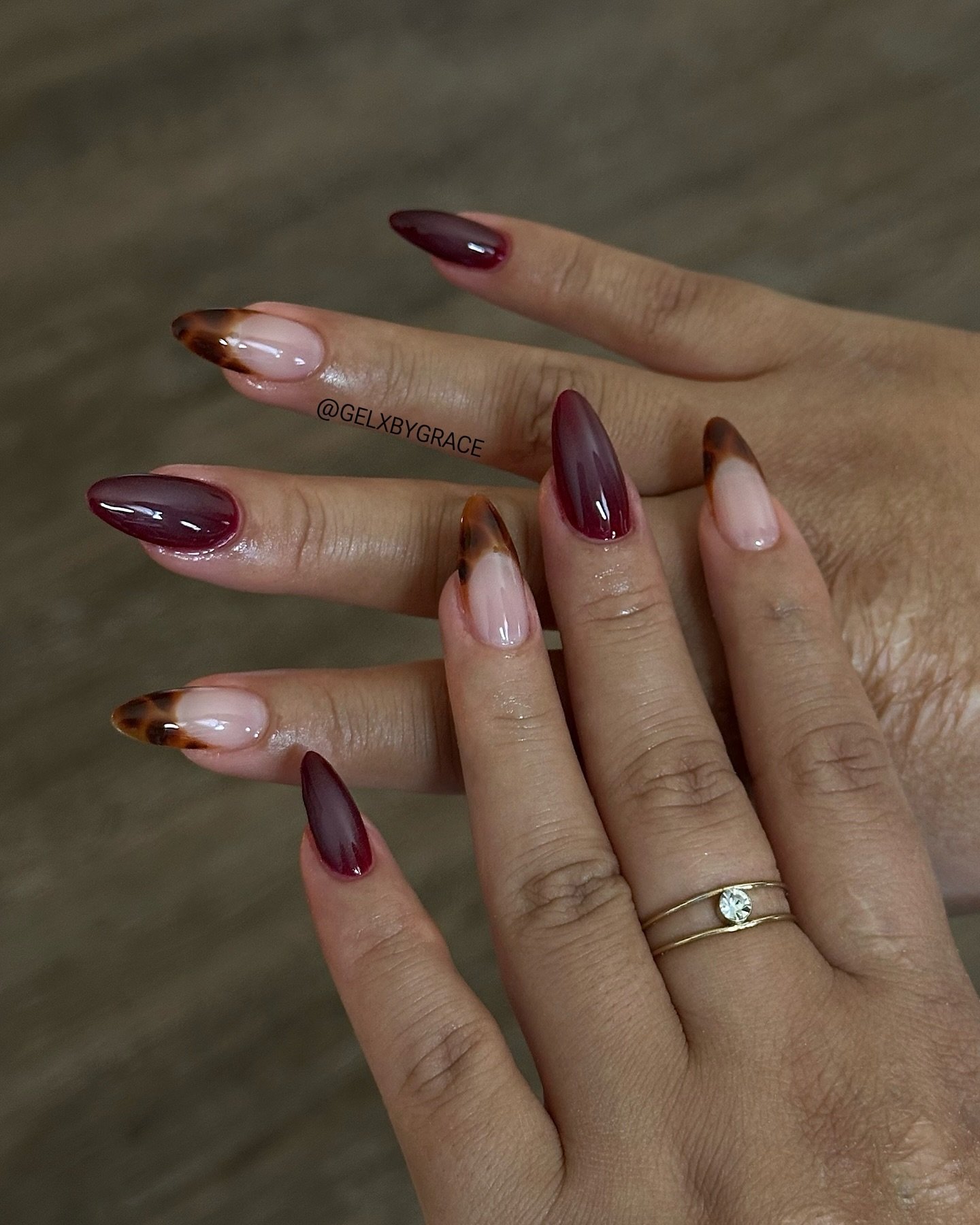 gelxbygrace - tortoiseshell nails - tortoiseshell nail designs - tortoiseshell nail ideas