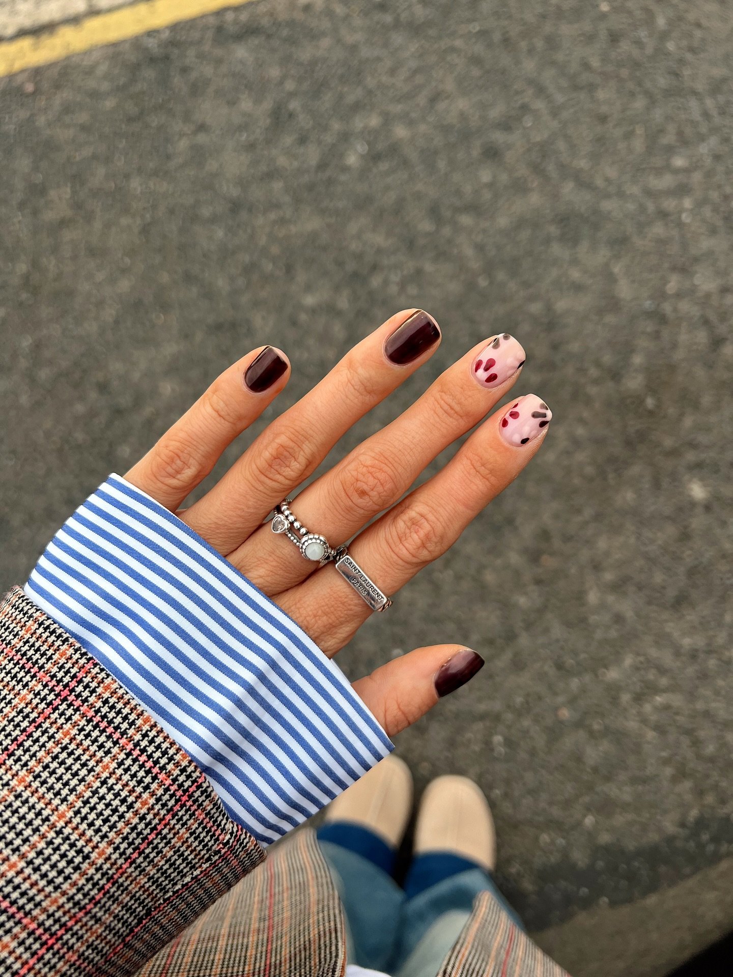 kayedinsleyx - short fall nails - short fall nail ideas - fall nail trends 2026