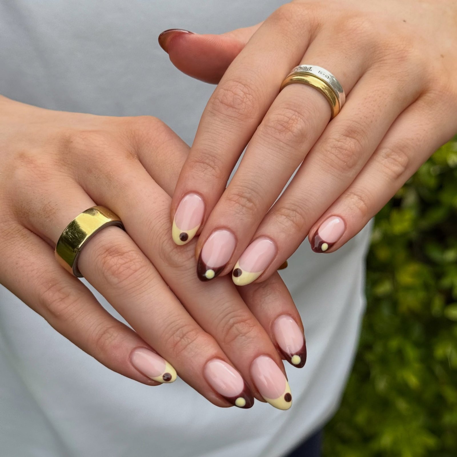 nailsby.livs - fall french tip nails - fall french tip nail ideas