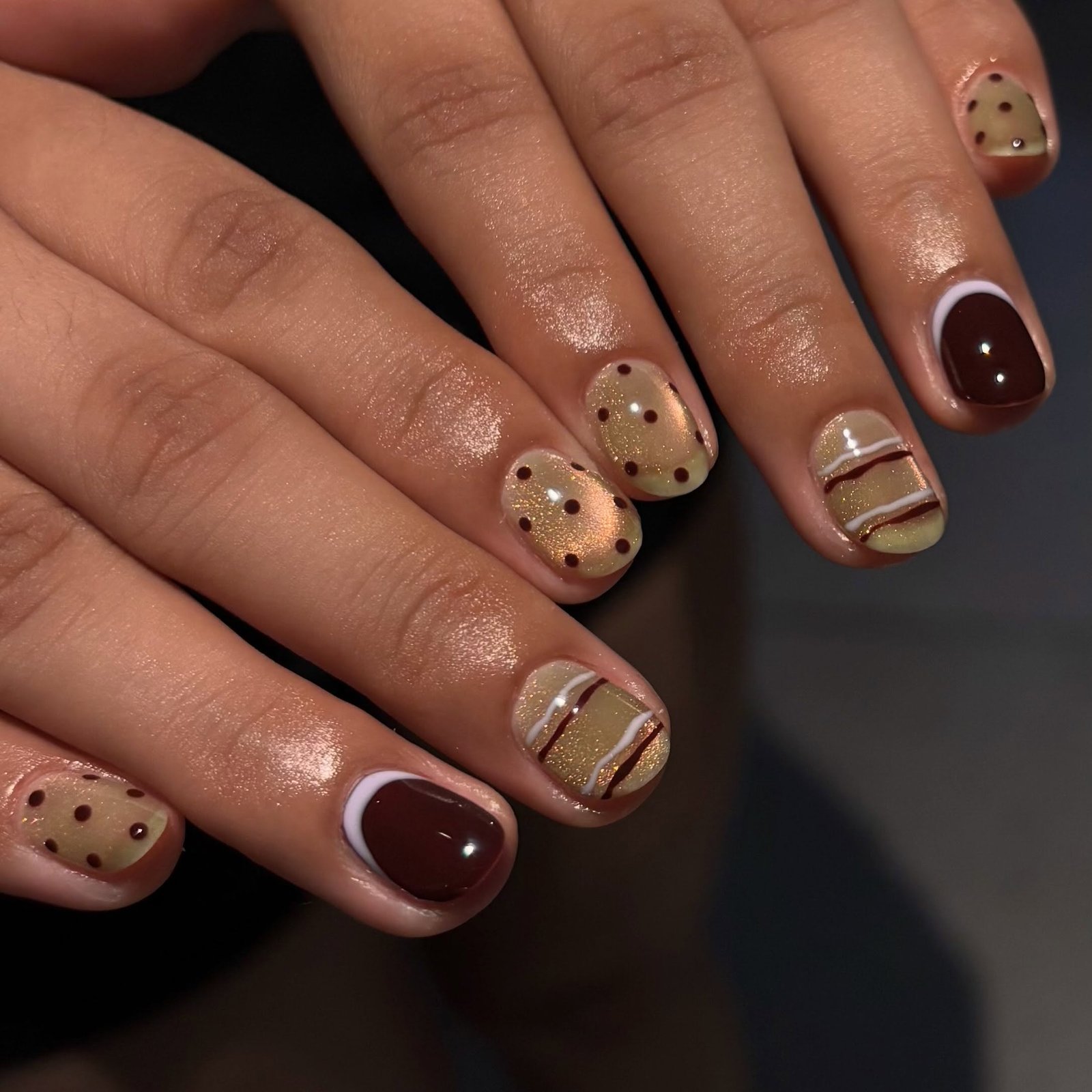 paintedbyamairani - short fall nails - short fall nail ideas - fall nail trends 2026