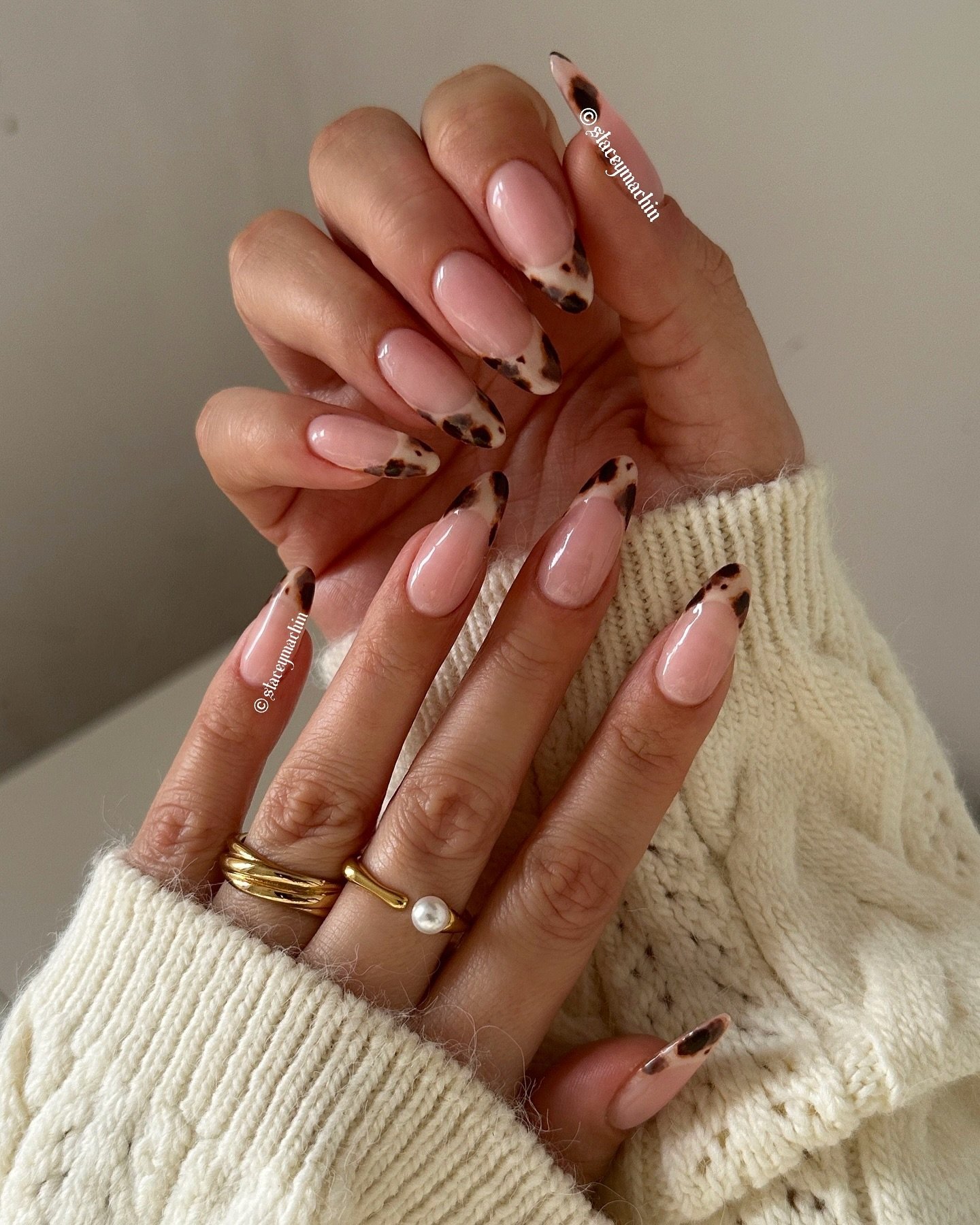 staceymachin - tortoiseshell nails - tortoiseshell nail designs - tortoiseshell nail ideas