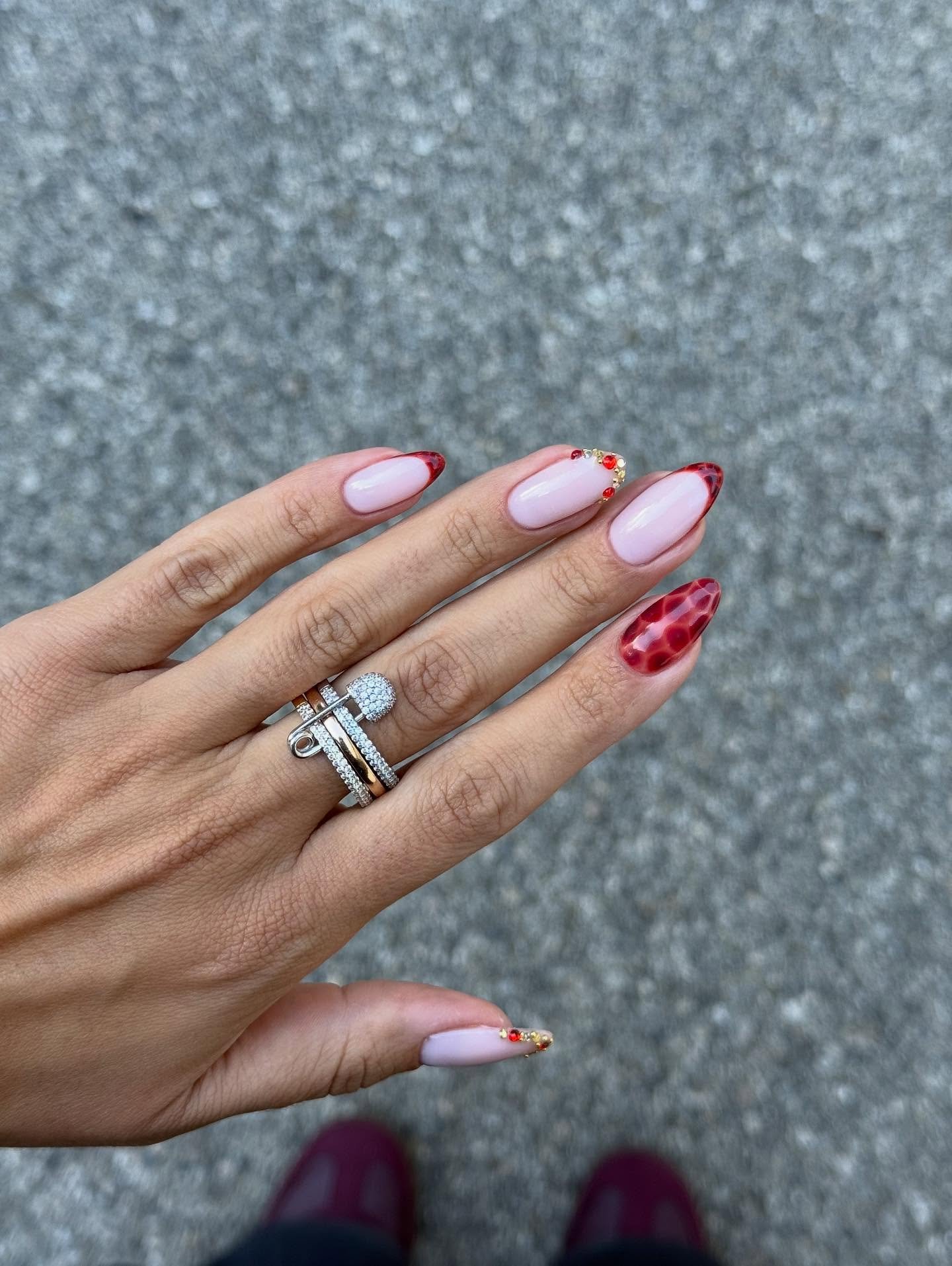 studiobeautebycelia - fall french tip nails - fall french tip nail ideas