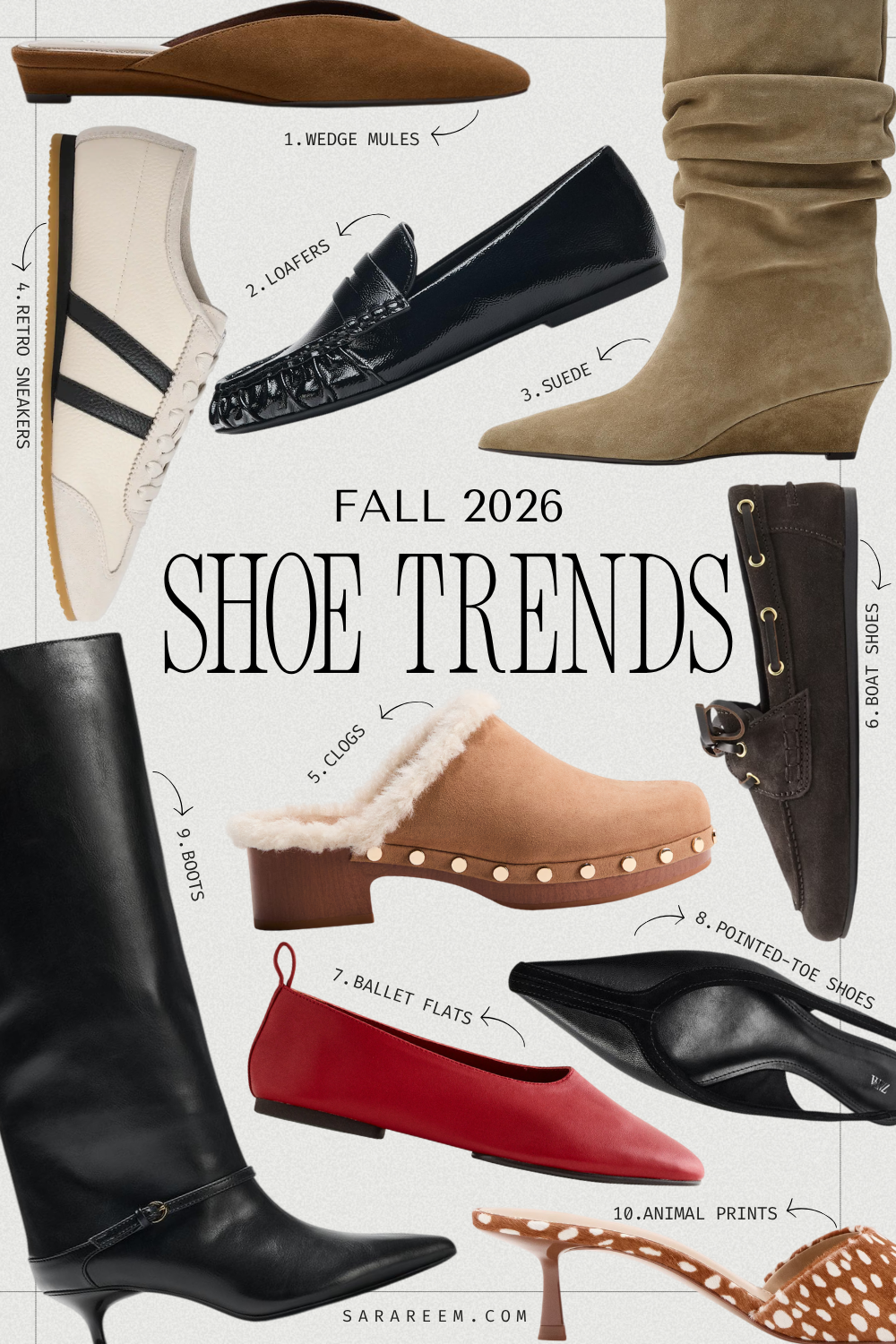 FALL 2026 SHOE TRENDS - FALL FASHION TRENDS 2026