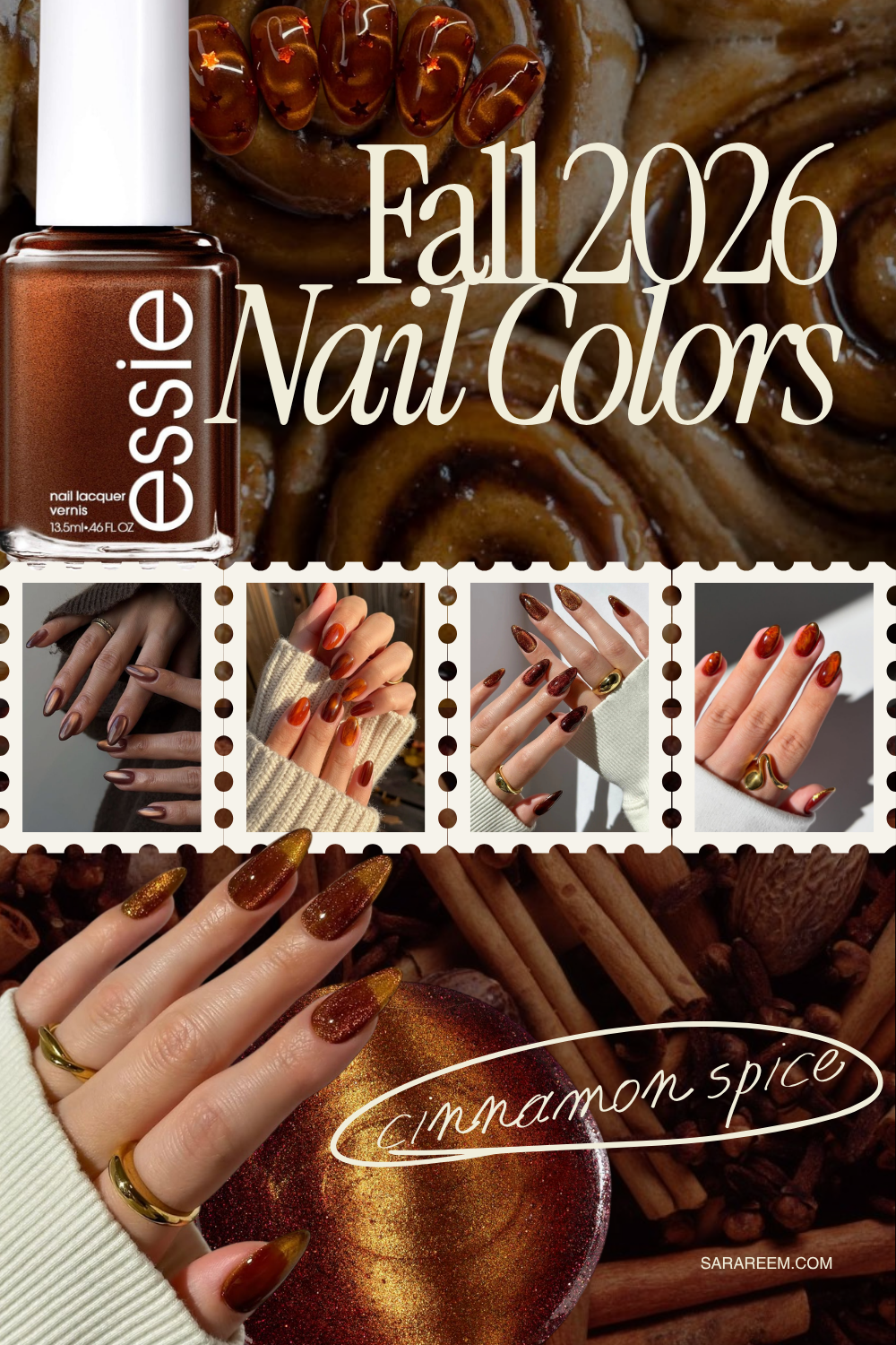 Fall 2026 Nail Colors - Cinnamon Spice