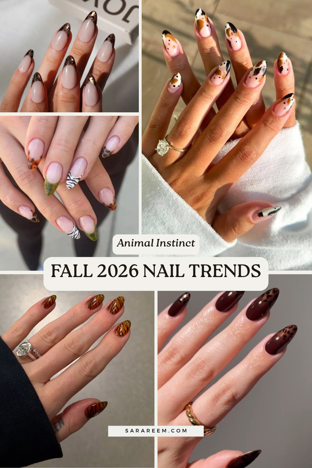 Fall 2026 nail trends - Animal Instinct Fall 2026 nail trends - Animal Instinct