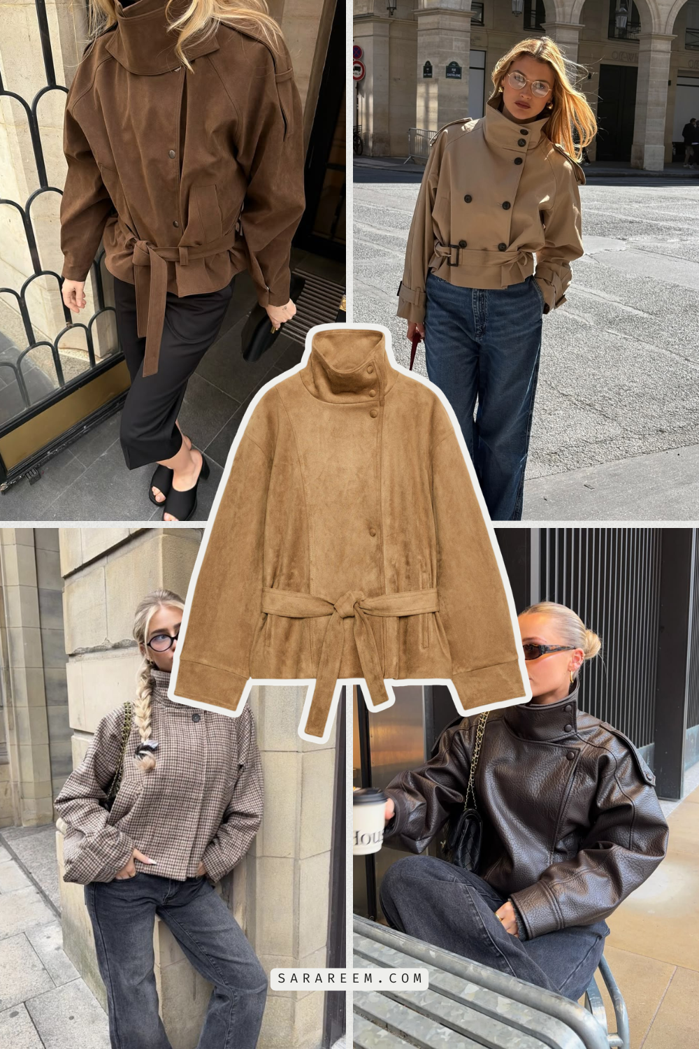 Fall wardrobe Must Haves 2026 - Funnel-Neck Jacket Fall wardrobe Must Haves 2026 - Funnel-Neck Jacket