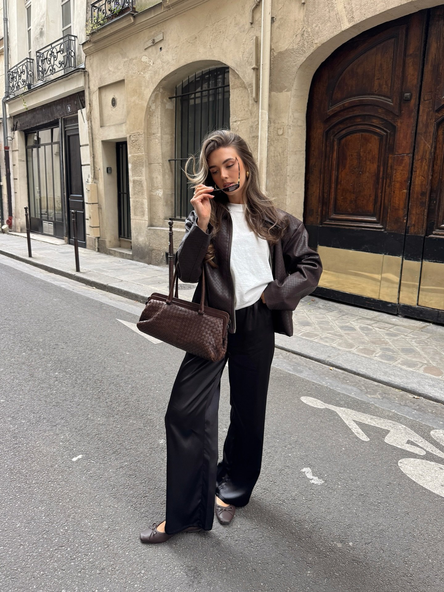 anmatched - satin pants outfit - 2026 fashion trends