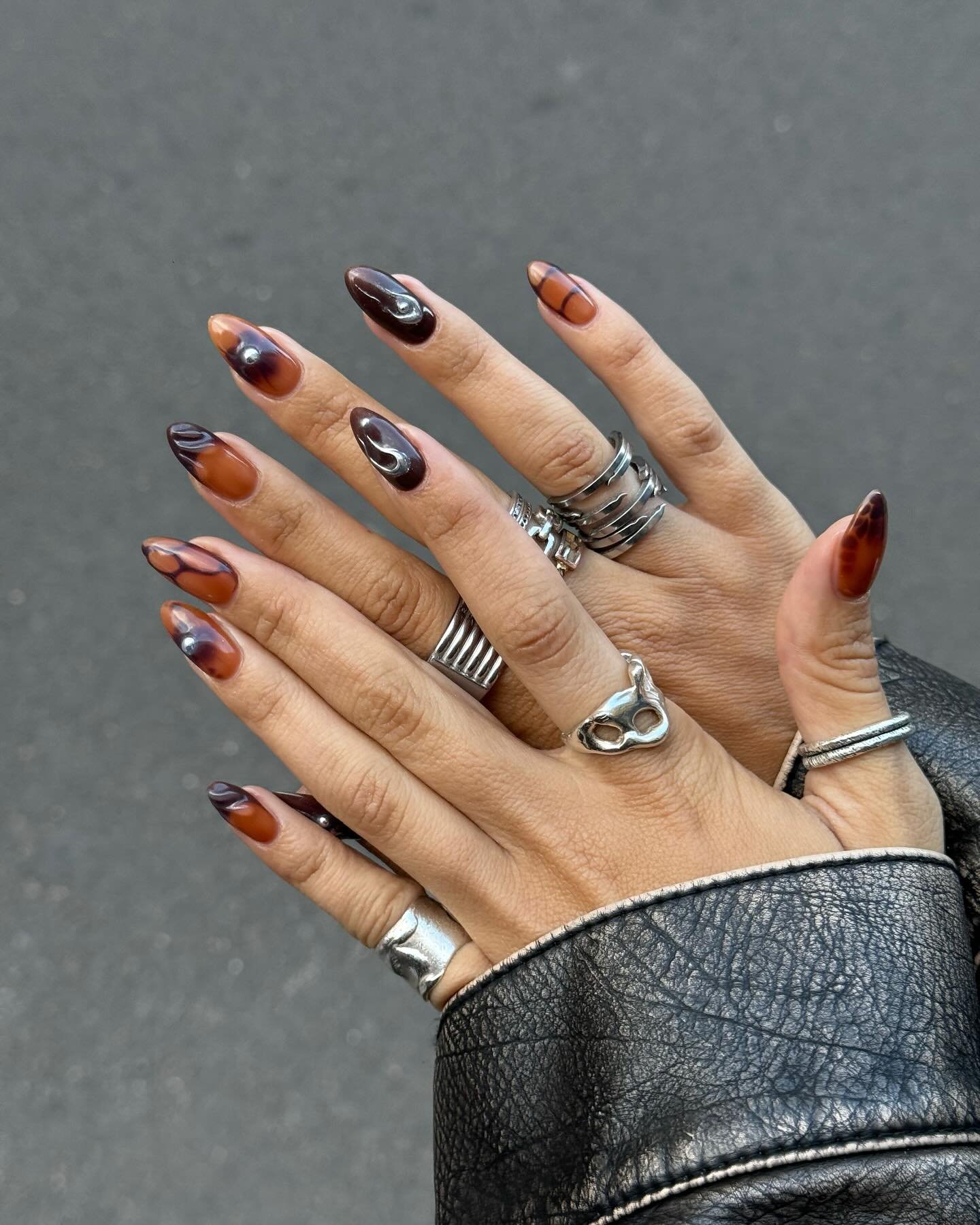 chummy.nails - october nails - october nail ideas - fall nails - october nail trends chummy.nails - october nails - october nail ideas - fall nails - october nail trends