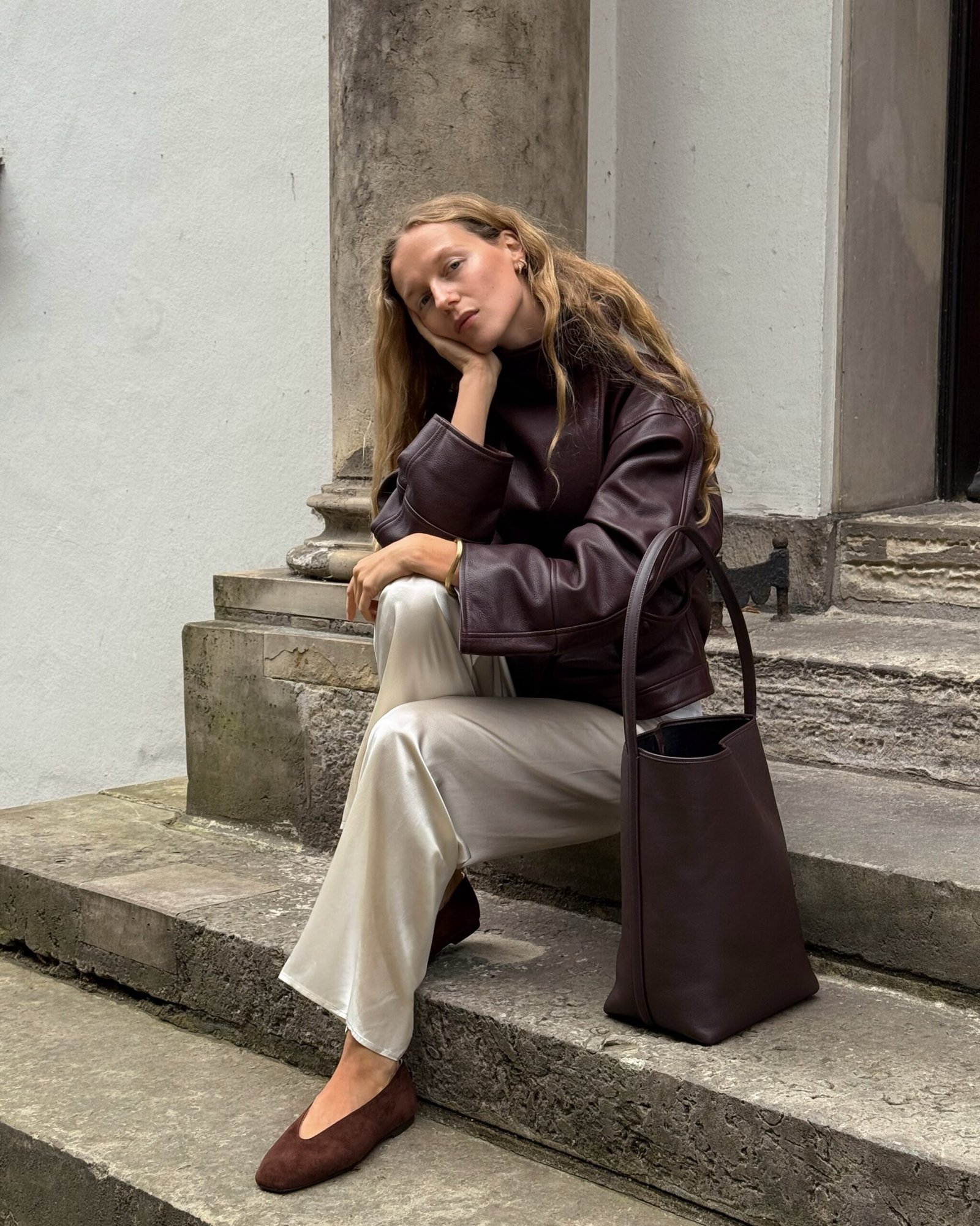 mvb - satin pants outfit - 2026 fashion trends