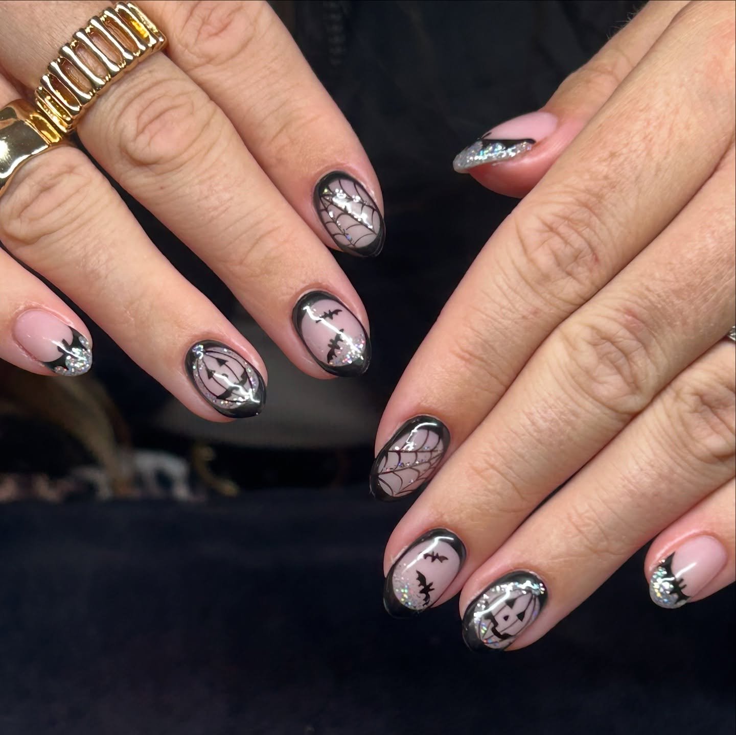 naildesignbykayla - short halloween nails - short halloween nail ideas naildesignbykayla - short halloween nails - short halloween nail ideas