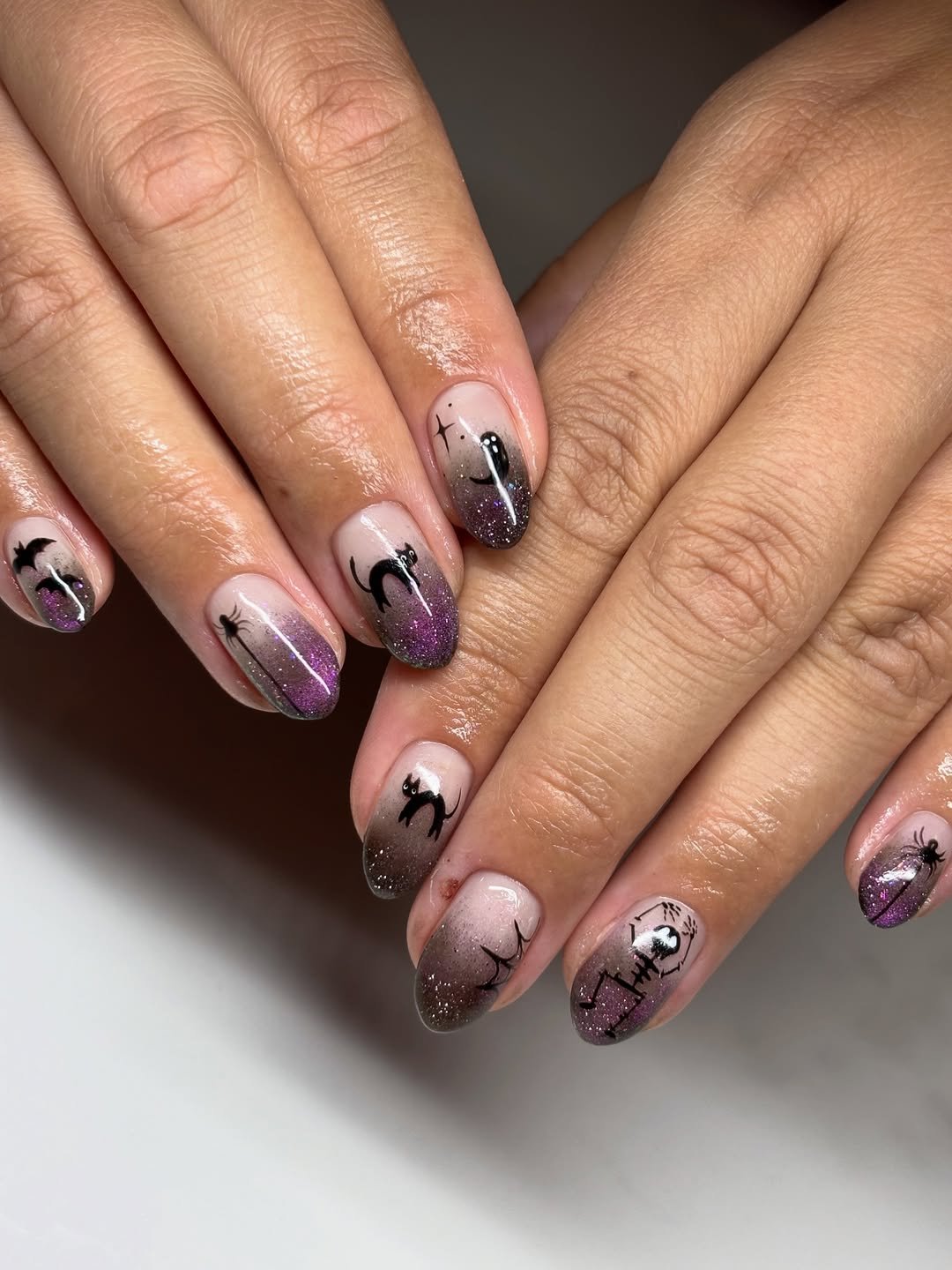rachdidthesenails - halloween nails - halloween nail ideas - Halloween rachdidthesenails - halloween nails - halloween nail ideas - Halloween