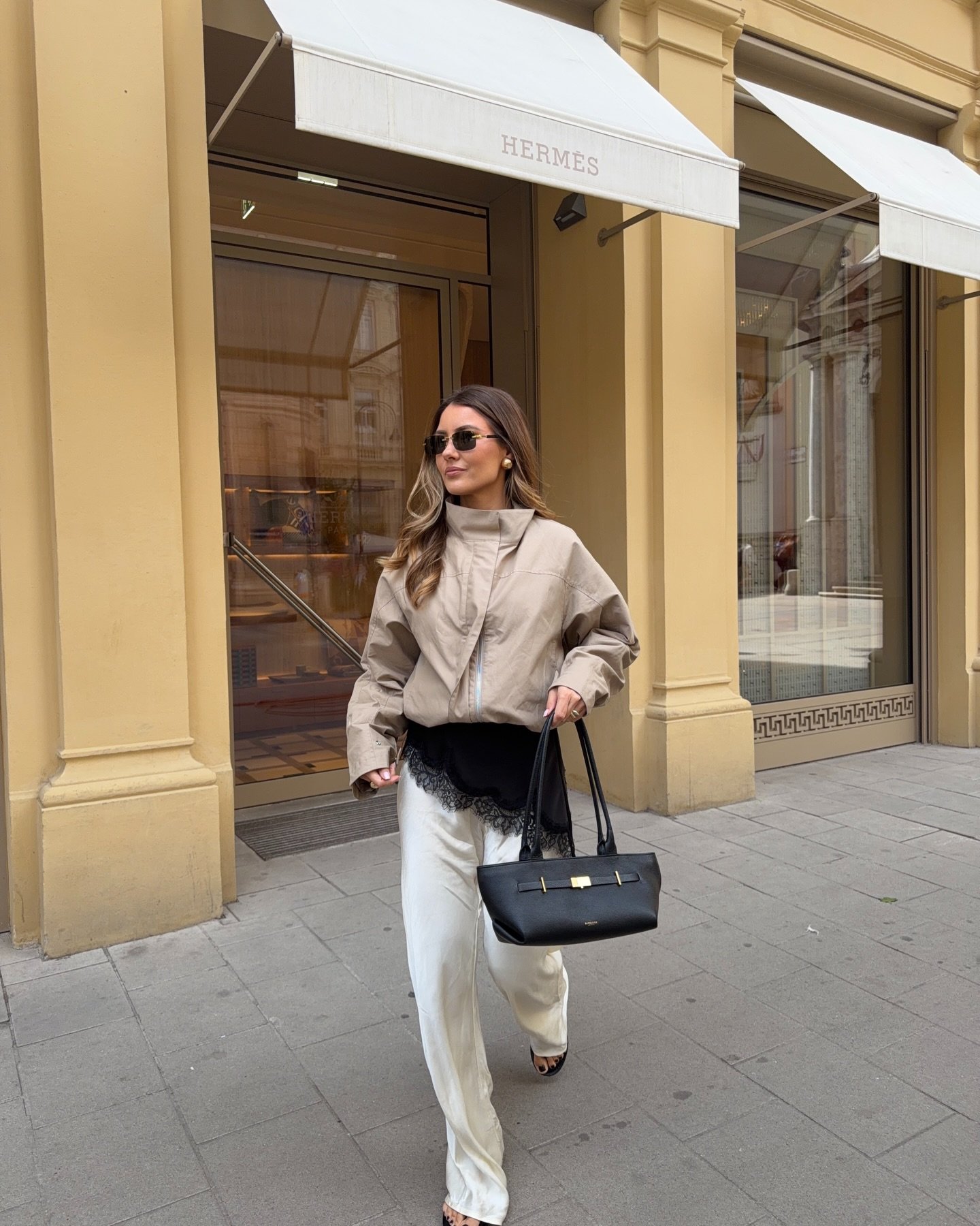 sandraimiela - satin pants outfit - 2026 fashion trends