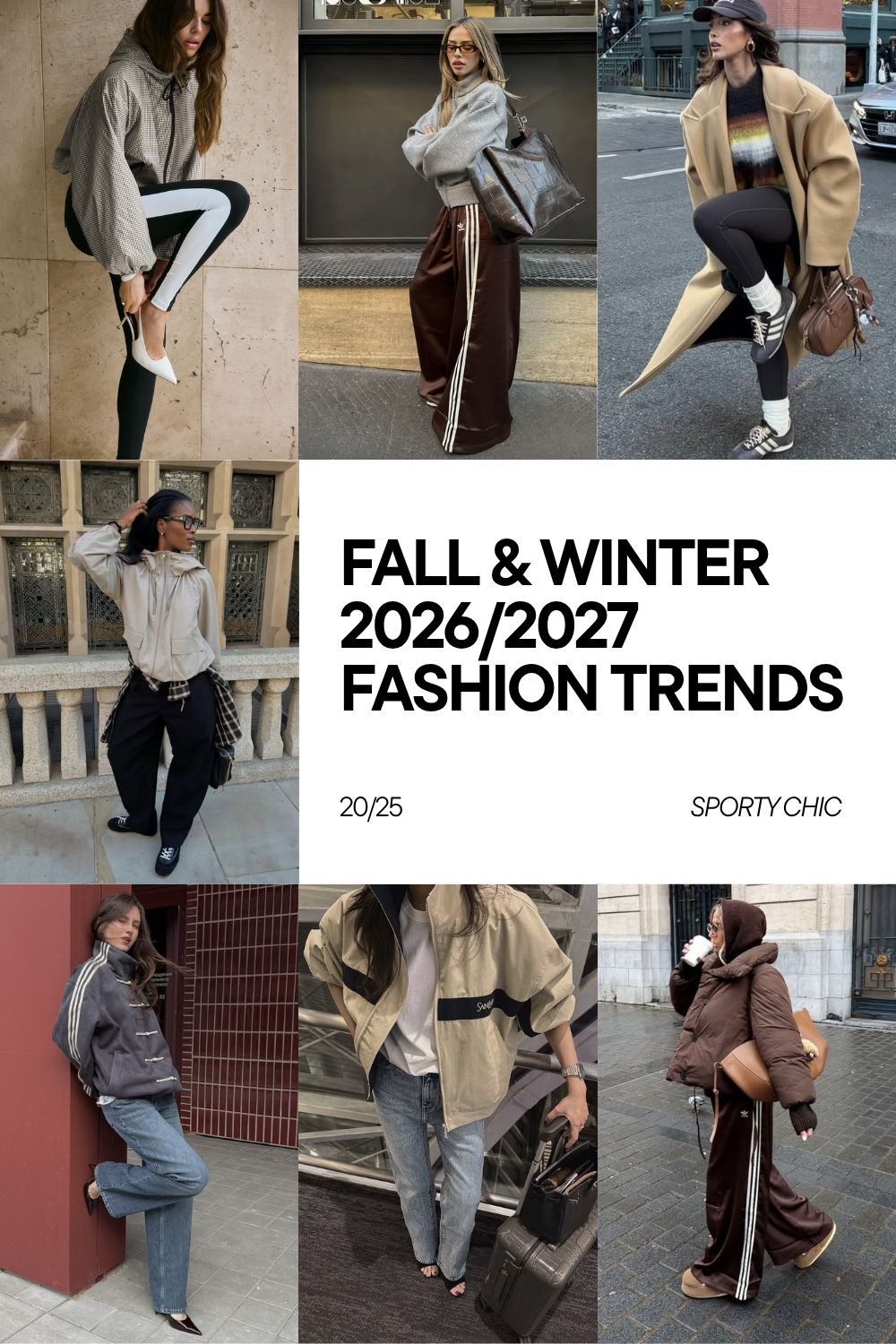 Fall-Winter 2026-2027 Fashion Trends - Sporty Chic Fall-Winter 2026-2027 Fashion Trends - Sporty Chic
