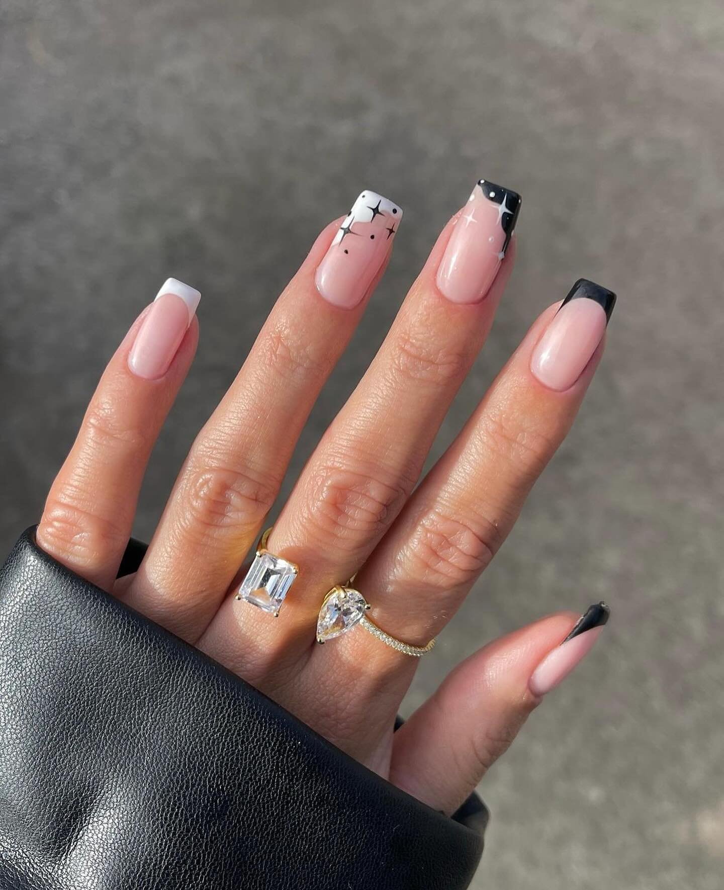 gelsbybry - simple halloween nails - classy halloween nails
