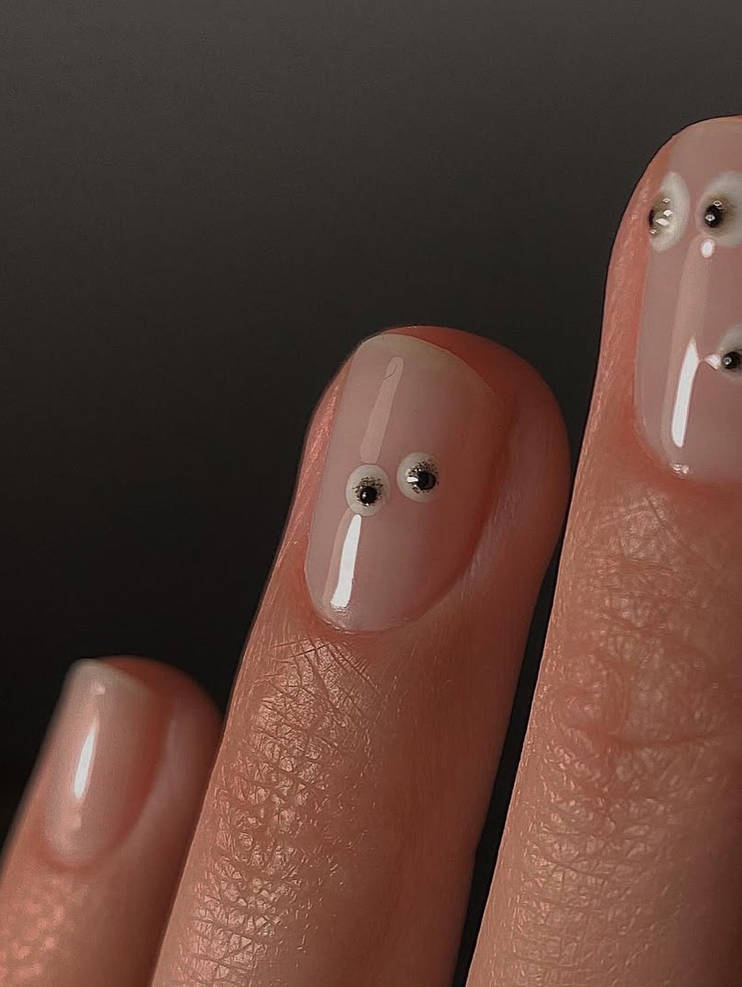 matejanova - simple halloween nails - classy halloween nails