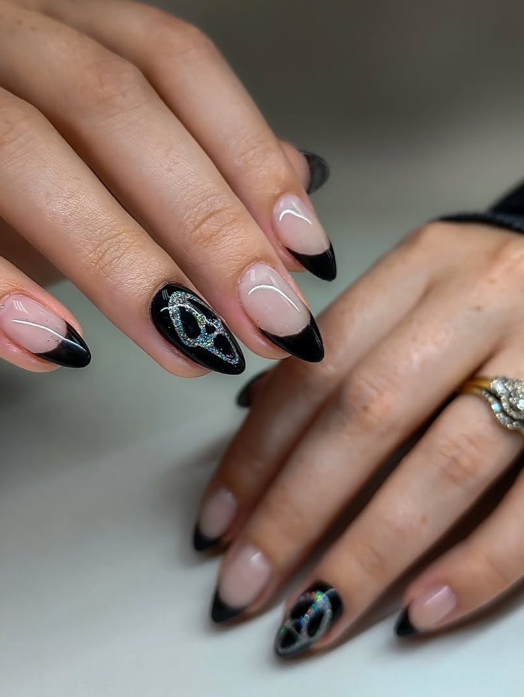 nailartistdiary - simple halloween nails - classy halloween nails