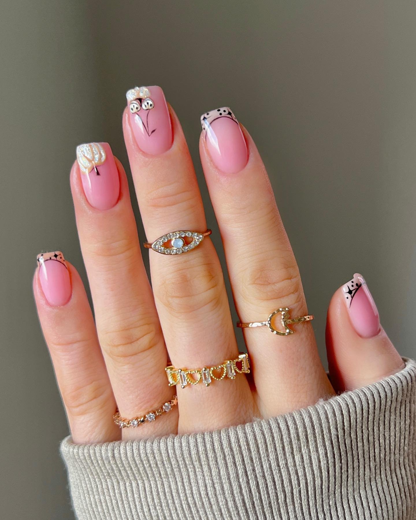 nails_by_annabel_m - simple halloween nails - classy halloween nails