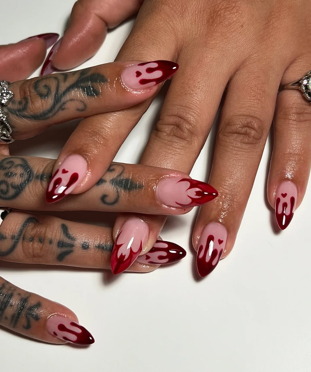 ournailaffair - bloody nails - bloody nail ideas - halloween nails ournailaffair - bloody nails - bloody nail ideas - halloween nails